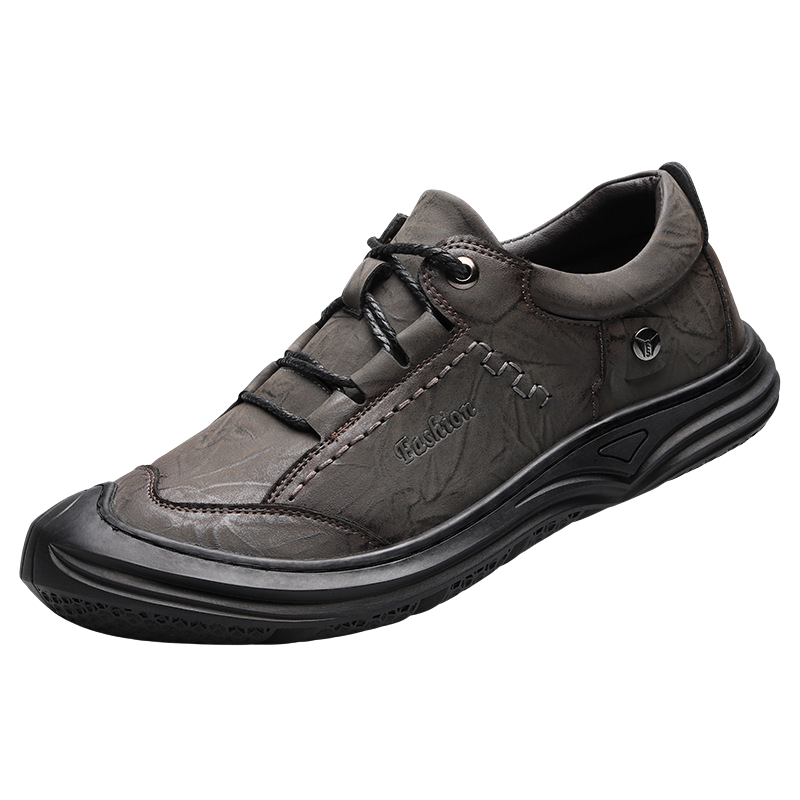 Men's Outdoor Non-Slip Hiking Shoes - Grey