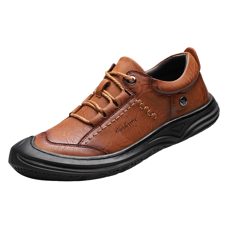 Men's Outdoor Non-Slip Hiking Shoes - Brown