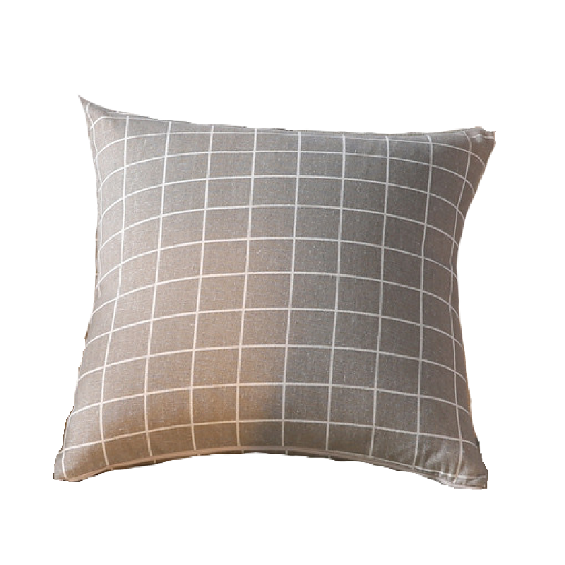 Linen Cushions Double-Sided Printing -50 X 50cm - Grey Squares