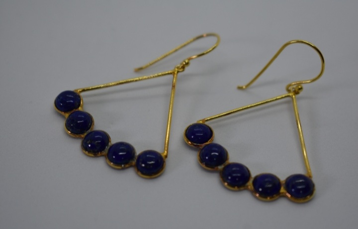 The Tori - Lapis Lazuli Earrings