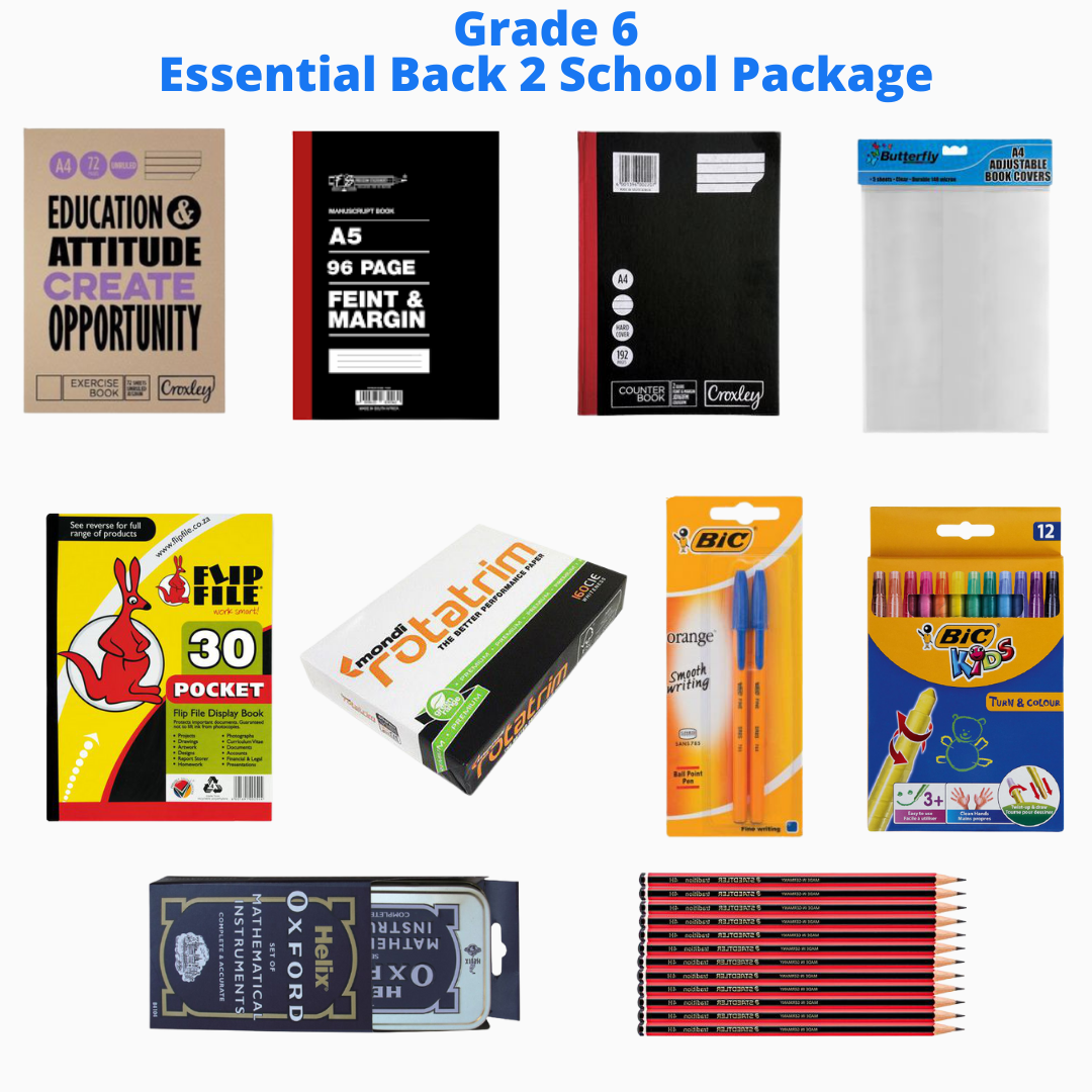 Grade 6-Essential Back to School Package